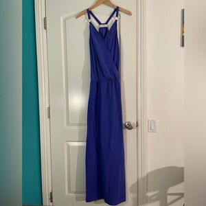 Amanda Uprichard Royal Blue Maxi Dress